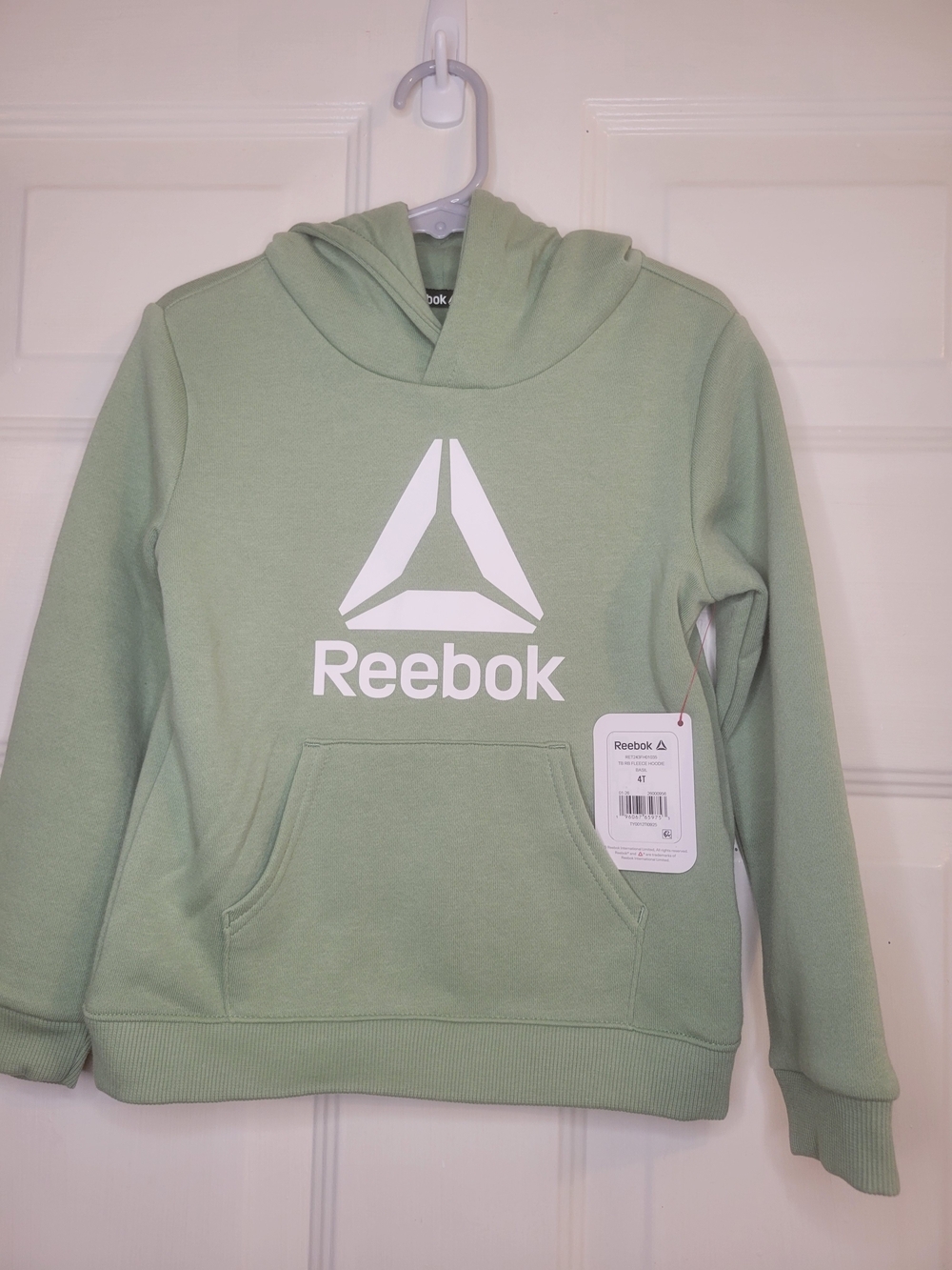 Reebok Kids' Sage Green Logo Hoodie - Picture 2 of 7